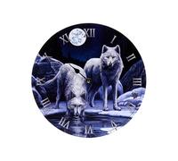 Orologio da Parete in Legno MDF - Lupo - Warriors of Winter Wolf- Lisa Parker
