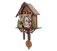 Orologio da Parete in Legno Orologio a cucù Antico Pendolo per Arredamento della Camera Bambini