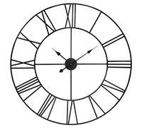 Orologio da parete in metallo nero Ø 88 cm