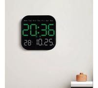 Orologio da Parete LED Multifunzione con Telecomando e Luminosit Regolabile