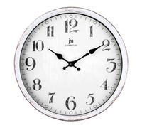 Orologio da parete Lowell 00887TB JUSTAMINUTE Bianco anticato