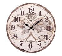 Orologio da parete Lowell 21564 JUSTAMINUTE Emisfero Multicolor