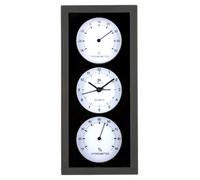 Orologio da parete Lowell Con Termometro e Igrometro JA7071NB