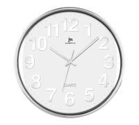 Orologio da parete Lowell JUSTAMINUTE, modello 00816B, Bianco, per un look e