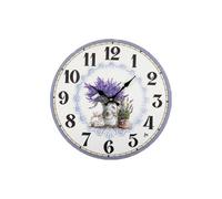 Orologio da parete Lowell lavanda 33 cm 21566