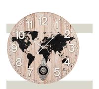 Orologio da parete Lowell movimento con pendolo - 21546