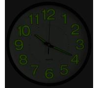 Orologio da Parete Luminoso Nero 30 cm