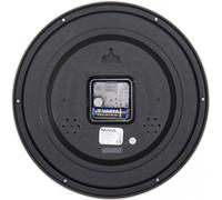 Orologio da parete Maul/quarzo ZHR Maulstep, diametro: 300 mm, funzionamento della batteria d'argento, incl. 1x Mignon AA, corn NEW