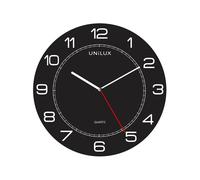 Orologio da parete Mega - diametro 57,5 cm - nero - Unilux