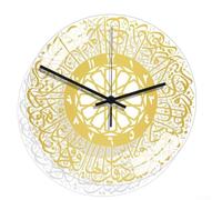 Orologio da parete minimalista in acrilico a specchio aggiunge classe al tuo spazio abitativo mantenendo il tempo in silenzio (B)