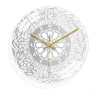 Orologio da parete minimalista in acrilico a specchio aggiunge classe al tuo spazio abitativo mantenendo il tempo in silenzio (C)