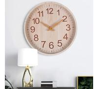 Orologio da parete minimalista nordico in legno da 12 pollici Minimalismo