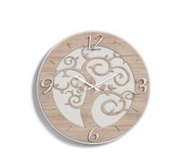 Orologio da parete moderno ALBERO DELLA VITA in legno laminato TTE