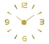 Orologio da parete moderno ed elegante 3D grande specchio per ufficio casa negoz