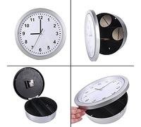 Orologio da Parete, Oggetti per Nascondere Soldi, Cassaforte segreta nascosta, Tre scomparti Trasferimento sicuro Denaro segreto i soldi Gioielleria Scatola porta giocattoli