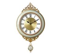 Orologio Da Parete Orologio da parete in ceramica for soggiorno, orologio da parete creativo, orologio da parete elegante, orologio decorativo for la casa Orologio Per Camera Da Letto(Green)