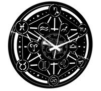 OROLOGIO DA PARETE - OROSCOPO ASTROLOGIA SEGNI ZODIACALI - Idea Regalo