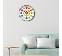 Orologio Da Parete per Bambini, Orologio per L'insegnamento Del Tempo, Orologio