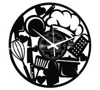 Orologio da Parete Pizzeria RistoranteTrattoria Cucina Oggettistica Posate