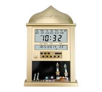 Orologio da Parete Preghiera Musulmana Azan Calendario Deviazione Regolabile Sve