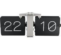 Orologio da parete Presenttime flip clock nero orologio del nonno orologio da tavolo nostalgia orologio da salotto
