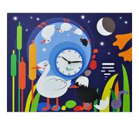 Orologio da Parete Rettangolare 44X35Cm Pirondini Italia Il Brutto Anatroccolo