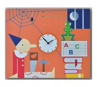 Orologio da Parete Rettangolare 44X35Cm Pirondini Italia Pinocchio