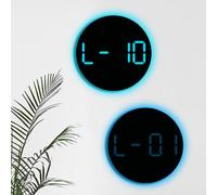 Orologio da parete RGB con telecomando e visualizzazione della data temperatura