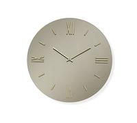 Orologio da parete rotondo in cristallo Bronzo D40 cm - ROY