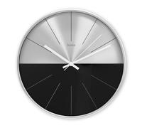 Orologio da parete ""Sardegna"", silenzioso, analogico., Ø 30 cm, nero/argt
