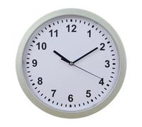Orologio da parete segreto con cassaforte integrata per riporre denaro, gioielli, carte di credito e altri oggetti personali, con funzione cronometraggio a batteria (bianco)