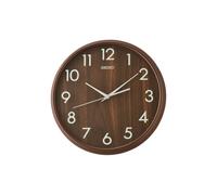 Orologio da Parete Seiko - Quadrante Marrone - Effetto Legno QXA810B