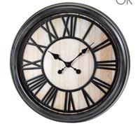 OROLOGIO DA PARETE STILE ANTICO VINTAGE NUMERI ROMANI CLASSICO MODERNO 516 cm