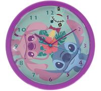 OROLOGIO DA PARETE STITCH E ANGEL DISNEY ANALOGICO DIAMETRO CM. 25 - LAS3098