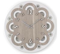 Orologio da parete tondo D30 in legno laminato BRC - MARGHERITA