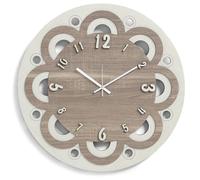Orologio da parete tondo D30 in legno laminato TRS - MARGHERITA
