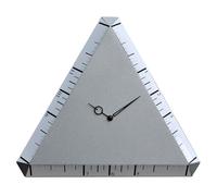 Orologio da Parete Triangolare 38X38Cm Pirondini Italia Pitagora Argento