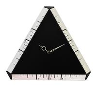 Orologio da Parete Triangolare 38X38Cm Pirondini Italia Pitagora Nero
