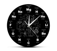 Orologio da parete unico 30 cm con disegni matematici per arredamento ufficio
