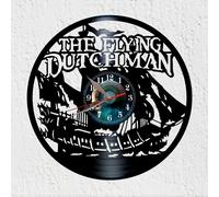 Orologio da parete Vinywoody disco in vinile El Hollandes Errante Barca Fantasma