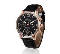 Orologio da polso analogico al quarzo in lega Sgw100, Nero , misura unica