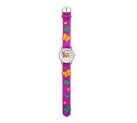Orologio da polso analogico carino per bambini con motivo al quarzo per bambini, Viola, misura unica