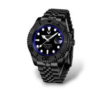 Orologio da Polso Automatico 10ATM Acciaio Fenice Night Phantom Total Black Blu