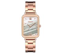 Orologio da polso avvolgente Vintage Casual Bracciale multistrato Tessuto Donna Pelle Orologio Trench Watch, bianco, misura unica