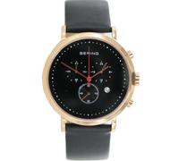 BERING Unisex Analogico Quarzo Classic Orologio con Cinturino in Pelle di vitello Cinturino e Vetro zaffiro 10540-462