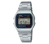 Orologio da polso Casio A-158WA-1 vintage metallo retrò moda uomo e donna