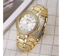 Orologio Da Polso Curren 9004 Donna Analogico Quarzo Moderno Fashion Dorato Acc