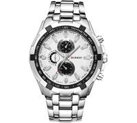 Orologio Da Polso Curren Uomo Acciaio Analogico Quarzo Moderno Fashion Casual BC