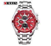 Orologio Da Polso Curren Uomo Acciaio Analogico Quarzo Moderno Fashion Casual rs