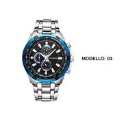 Orologio Da Polso Curren Uomo Analogico Quarzo Moderno Fashion Casual Vari Color